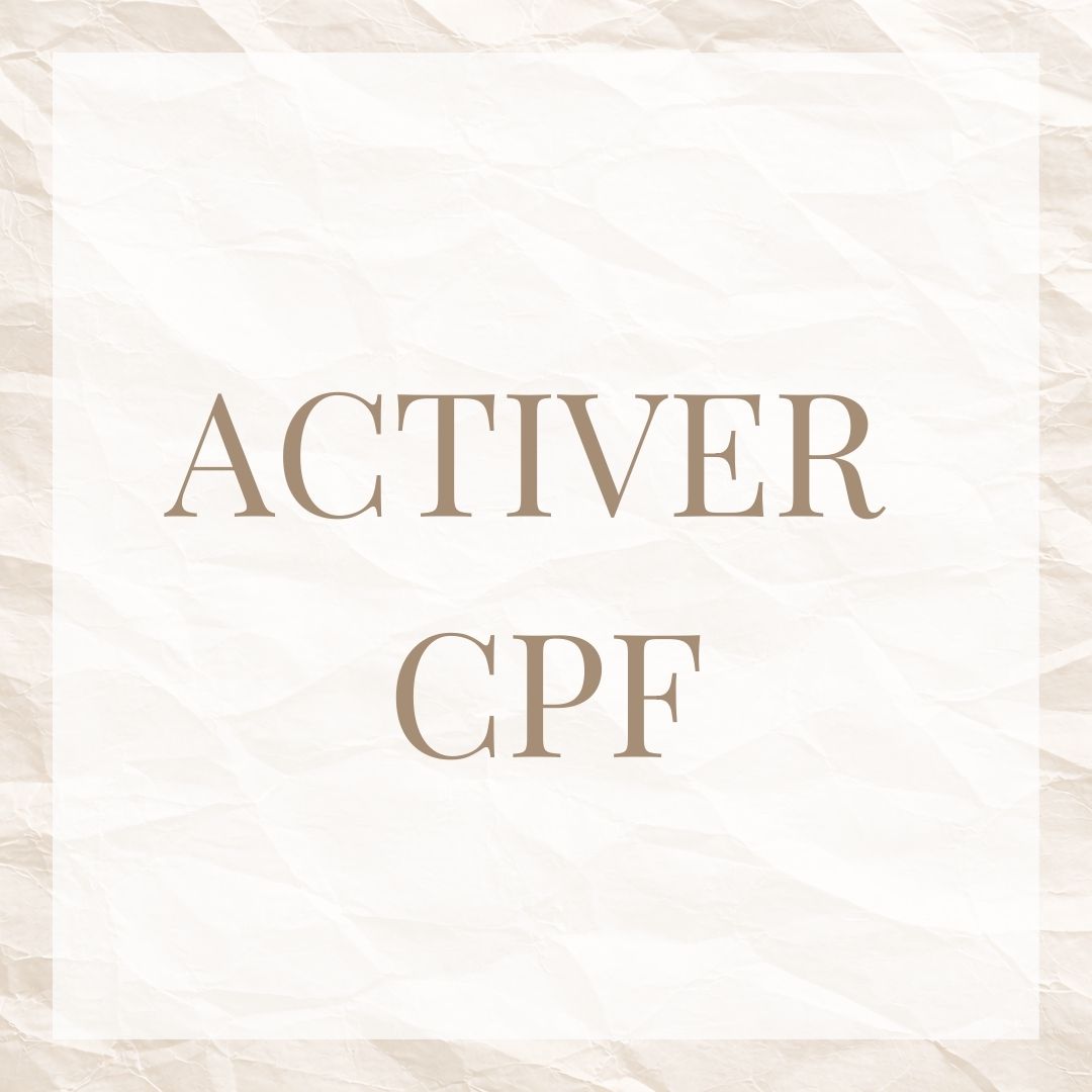 Immatriculation CPF – Accès Plateforme EDOF