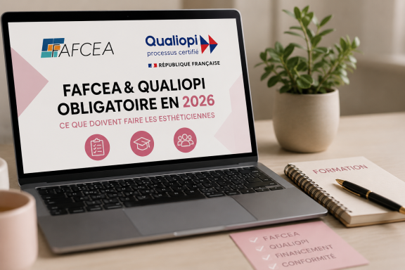 FAFCEA Qualiopi obligatoire 2026 : ce que doivent faire les esthéticiennes